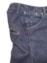 画像をギャラリービューアに読み込む, 00's "LEVI'S ENGINEERED JEANS" PLEATED DENIM SHORTS
