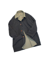 画像をギャラリービューアに読み込む, 90'S "KRIZIA UOMO" REVERSIBLE BAL COLLAR COAT