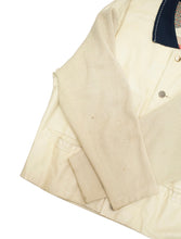 画像をギャラリービューアに読み込む, 80'S "CHEVIGNON" KNIT SWITCHING SLEEVE LEATHER JACKET