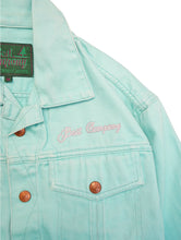 Load image into Gallery viewer, 90'S "BEST COMPANY" SHORT LENGTH BEST BLUE TRUCKER JACKET