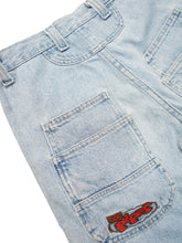 画像をギャラリービューアに読み込む, 90's "Lee Pipes" 7POCKET DENIM BAGGY SHORTS