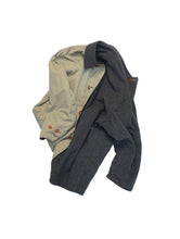 画像をギャラリービューアに読み込む, 90'S "KRIZIA UOMO" REVERSIBLE BAL COLLAR COAT