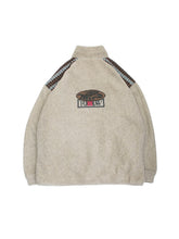画像をギャラリービューアに読み込む, 80-90'S "THINK PINK" POWWOW EMBROIDERED HALF ZIP FLEECE