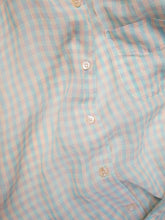Load image into Gallery viewer, 90'S "MAX MARA WEEKEND LINE" PASTEL PLAID RAYON SHIRT