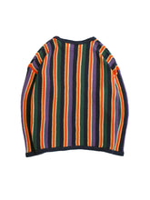 画像をギャラリービューアに読み込む, 90'S "ESPRIT" MULTI STRIPE COTTON KNIT