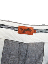 画像をギャラリービューアに読み込む, 90's "MISSONI" 2-TUCK LINEN RAYON SLACKS
