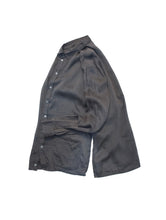 画像をギャラリービューアに読み込む, 90's "GIORGIO ARMANI" SHEER LINEN SHIRT JACKET