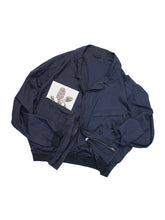 Load image into Gallery viewer, 80-90'S "BELFE" CARGO POCKET SILK BOMBER JACKET