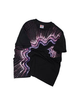 Load image into Gallery viewer, 90's GLITTER SPLASH PAINT TEE