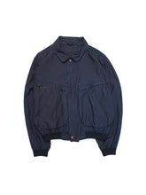 Load image into Gallery viewer, 80-90'S "BELFE" CARGO POCKET SILK BOMBER JACKET