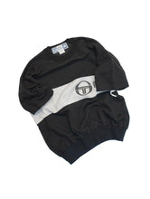 画像をギャラリービューアに読み込む, 80'S "SERGIO TACCHINI" HALF SLEEVE CREW NECK SWEATSHIRT