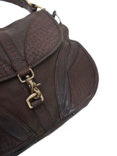 画像をギャラリービューアに読み込む, 00'S "DKNY" LIZARD EMBOSSED ONE SHOULDER BAG