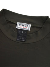 画像をギャラリービューアに読み込む, 00's "VERSACE SPORT" ZIP DESIGN STRECH MOCK L/S TEE