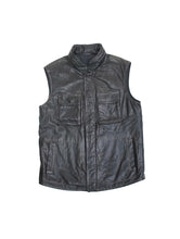 画像をギャラリービューアに読み込む, 00'S "LAMATTA" STITCHING DESIGN LEATHER VEST