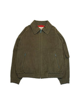 画像をギャラリービューアに読み込む, 80'S "CERRUTI 1881" SHAGGY MELTON ZIP UP JACKET