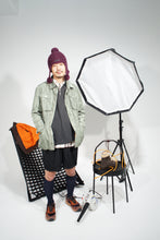 画像をギャラリービューアに読み込む, 90's "DOLCE&GABBANA" SILK HALF ZIP TOP