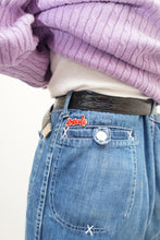 画像をギャラリービューアに読み込む, 60-70's UNKNOWN WHITE STITCH WIDE FLARE DENIM