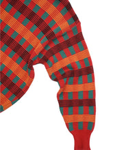 画像をギャラリービューアに読み込む, 80'S "MAILLAPARTY" MULTI STRIPE BOAT NECK KNIT SWEATER by M+FG