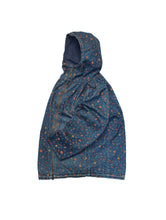 画像をギャラリービューアに読み込む, 80'S UNKNOWN FLOWER PATTERN ZIP UP DENIM JACKET