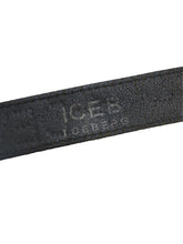 Load image into Gallery viewer, 00'S "ICEBERG" DEVIL OR ANGEL LEATHER STUDS BELT