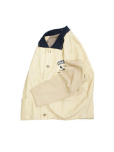 画像をギャラリービューアに読み込む, 80'S "CHEVIGNON" KNIT SWITCHING SLEEVE LEATHER JACKET