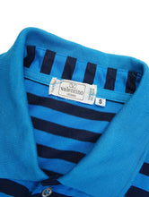 画像をギャラリービューアに読み込む, 90's "VALENTINO UOMO" MULTI STRIPE COTTON POLO SHIRT