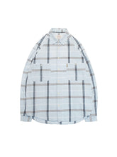 画像をギャラリービューアに読み込む, 90's "ARMANI JEANS" COTTON CHECK SHIRT
