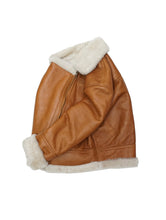 Load image into Gallery viewer, 80-90'S "ACTUAL LONDON" MOUTON RIDERS JACKET