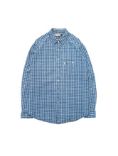 画像をギャラリービューアに読み込む, 90'S "ESPRIT" LINEN COTTON CHECK SHIRT