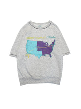 画像をギャラリービューアに読み込む, 80's "AMERICAN SYSTEM" COAST TO COAST MARATHON S/S SWEATSHIRT