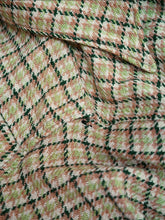 画像をギャラリービューアに読み込む, 40'S "GOODWEAR KNITTING MILLS" WOOL TWEED CHECK PATTERN SHIRT