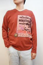 画像をギャラリービューアに読み込む, 00'S "DOLCE&GABBANA" DEPARTURE STAMP DESIGN V-NECK L/S TEE