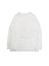 画像をギャラリービューアに読み込む, 90'S "COURREGES HOMME" LOGO PRINT L/S TEE