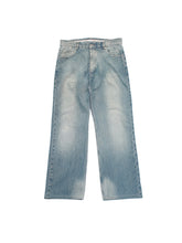 画像をギャラリービューアに読み込む, 00's "GSUS" THORN STITCH DENIM PANTS