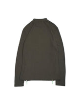 画像をギャラリービューアに読み込む, 00's "VERSACE SPORT" ZIP DESIGN STRECH MOCK L/S TEE