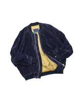 画像をギャラリービューアに読み込む, 80'S "AMERICAN SYSTEM" QUILT LINING VELVET AWARD JACKET