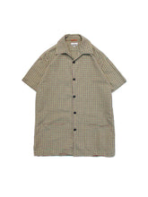 Load image into Gallery viewer, 90-00'S "PAUL SMITH" SHARK COLLAR SEERSUCKER S/S SHIRT JACKET