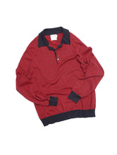 画像をギャラリービューアに読み込む, 90's "MAUS&HOFFMAN" STRIPE COTTON KNIT POLO