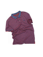 画像をギャラリービューアに読み込む, 00'S "ROBERTO CAVALLI" ALL OVER PATTERN POLO SHIRT