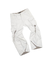 画像をギャラリービューアに読み込む, 00'S "MC PLANET" DRAW STRING DEFORMED WIDE FLARE CARGO PANTS