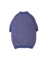 画像をギャラリービューアに読み込む, 60's "HEALTHKNIT" STRIPE S/S MOCK NECK KNIT