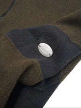 画像をギャラリービューアに読み込む, 90'S "KRIZIAUOMO" TWO TONE ZIP UP KNIT HOODIE