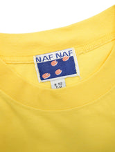 Load image into Gallery viewer, 90's "NAF NAF" LOGO EMBROIDERED S/S TEE