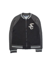 画像をギャラリービューアに読み込む, 00'S "FRENCH CONNECTION" V ARSITY ZIP UP CARDIGAN