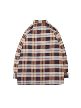 画像をギャラリービューアに読み込む, 50'S "CLUB LOUNGE BY WELDON" CHECK PATTERN COTTON ROOM SHIRT