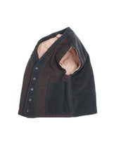 画像をギャラリービューアに読み込む, 80〜90'S "EMPORIO ARMANI" PATCH WORK DESIGN WOOL VEST