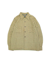 画像をギャラリービューアに読み込む, 40'S "GOODWEAR KNITTING MILLS" WOOL TWEED CHECK PATTERN SHIRT