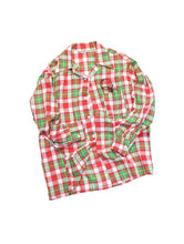 Load image into Gallery viewer, 40'S "MADE IN CALIFORNIA" OPEN COLLAR COTTON CHECK SHIRT