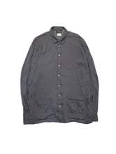 画像をギャラリービューアに読み込む, 90's "GIORGIO ARMANI" SHEER LINEN SHIRT JACKET