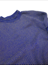 画像をギャラリービューアに読み込む, 60's "HEALTHKNIT" STRIPE S/S MOCK NECK KNIT